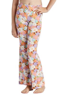Billabong Tell Me Floral Flared Pants in Sweet Tea