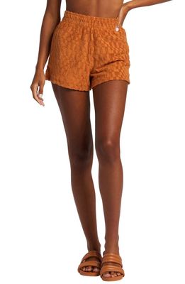 Billabong Wave Runners Jacquard Looped Terry Shorts in Summer Spice