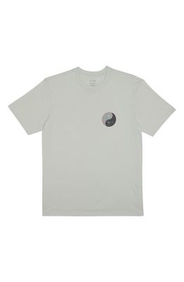 Billabong Yin & Yang Organic Cotton Graphic T-Shirt in Clear Sky