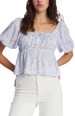 Billabong You Wish 2 Floral Blouse in Good Tides
