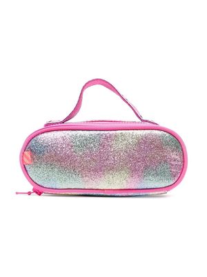Billieblush glitter-detail clutch bag - Multicolour