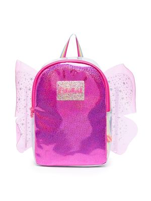 Billieblush glitter-wings backpack - Pink