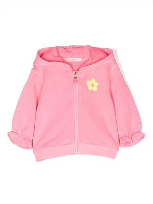 Billieblush logo-print hoodie - Pink