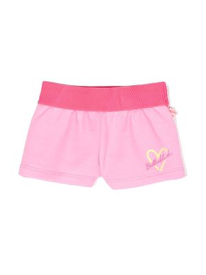 Billieblush logo-print shorts - Pink