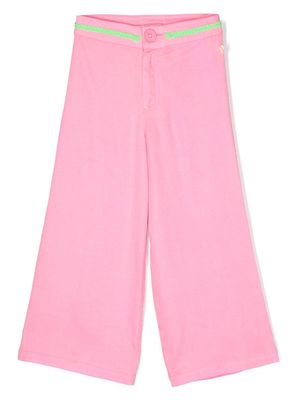 Billieblush logo-stamp trousers - Pink