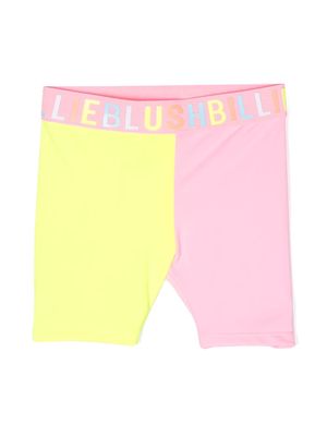 Billieblush logo-waistband shorts - Pink