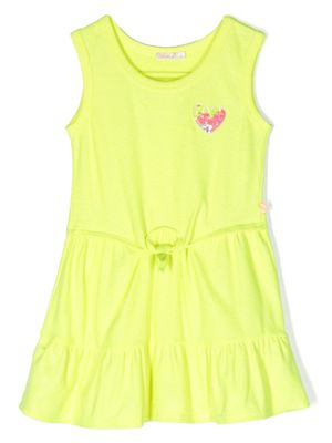 Billieblush sleeveless tiered minidress - Yellow