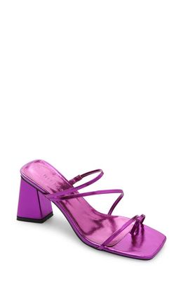 Billini Floyd Sandal in Purple Metallic