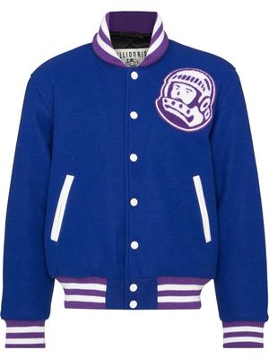 Billionaire Boys Club Astro logo-appliqué varsity jacket - Blue