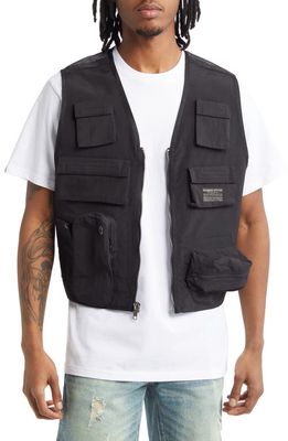 Billionaire Boys Club ATG Zip Vest in Black