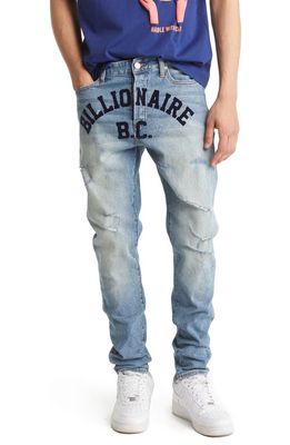 Billionaire Boys Club Axis Slim Fit Jeans in Astra Light