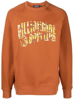 Billionaire Boys Club Camo Arch logo-print jumper - Brown