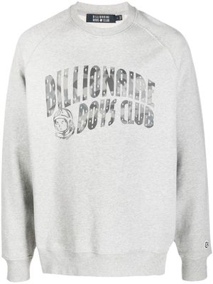 Billionaire Boys Club Camo Arch logo-print sweatshirt - Grey