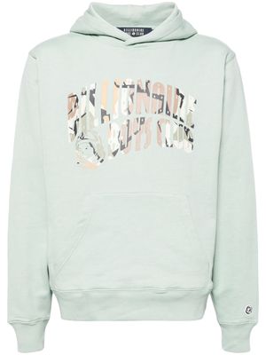 Billionaire Boys Club camouflage logo-print hoodie - SAGE