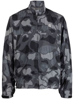 Billionaire Boys Club camouflage-print biker jacket - Black