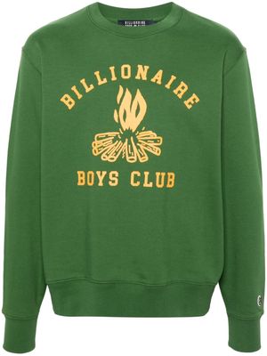 Billionaire Boys Club Campfire cotton sweatshirt - Green