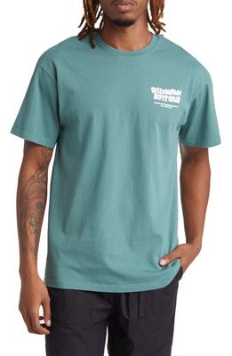 Billionaire Boys Club Comets Cotton Graphic T-Shirt in Sage Brush