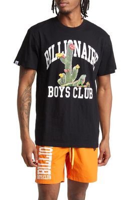 Billionaire Boys Club Desert Logo Cotton Graphic T-Shirt in Black