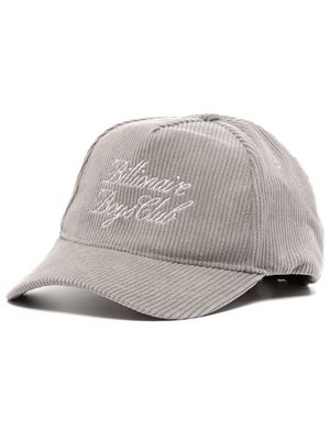 Billionaire Boys Club embroidered-logo baseball cap - Grey