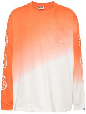 Billionaire Boys Club faded cotton sweatshirt - Orange