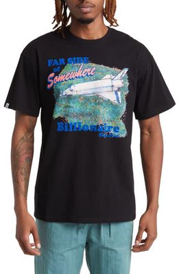 Billionaire Boys Club Far Side Cotton Graphic T-Shirt in Black