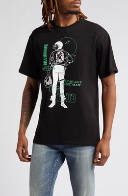 Billionaire Boys Club Farewell Cotton Graphic T-Shirt in Black