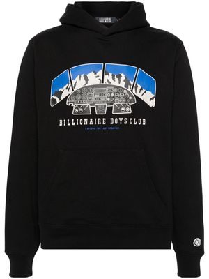 Billionaire Boys Club Flight Deck cotton hoodie - Black