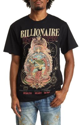 Billionaire Boys Club Galileo Oversize Graphic T-Shirt in Black