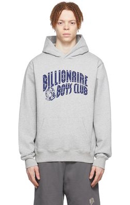 Billionaire Boys Club Gray Arch Logo Hoodie