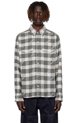 Billionaire Boys Club Gray Check Shirt