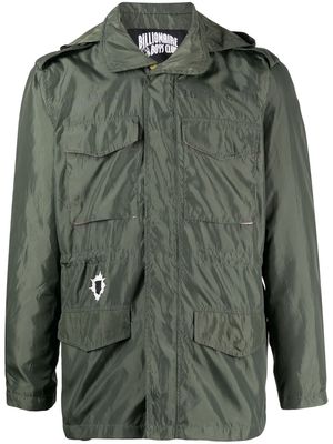 Billionaire Boys Club hooded multiple-pocket jacket - Green