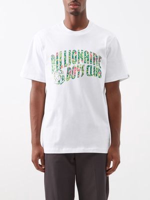 Billionaire Boys Club - Jungle Camo Arch Logo-print Cotton T-shirt - Mens - White