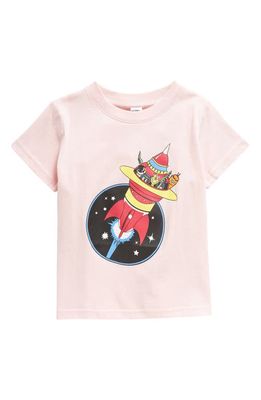 Billionaire Boys Club Kids' BB Shuttle Bus Graphic T-Shirt in Orchid Pin