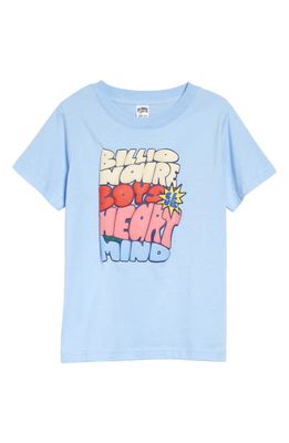 Billionaire Boys Club Kids' Bubbly Cotton Graphic Tee in Blue Bell