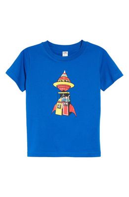 Billionaire Boys Club Kids' Claw Cotton Graphic Tee in Turkish Sea
