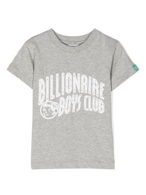 Billionaire Boys Club Kids logo-print cotton T-shirt - Grey