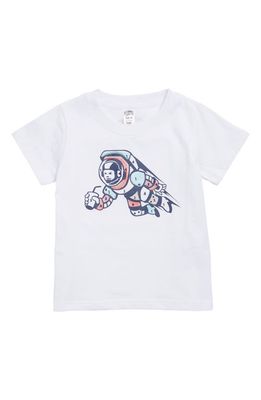 Billionaire Boys Club Kids' Numbers Cotton Graphic Tee in White