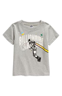 Billionaire Boys Club Kids' On My Way Cotton Graphic T-Shirt in Heather Grey