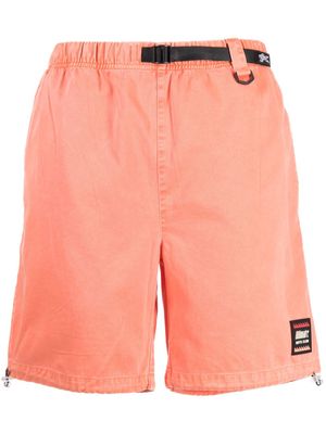 Billionaire Boys Club logo-appliqué drawstring-hem shorts - Orange