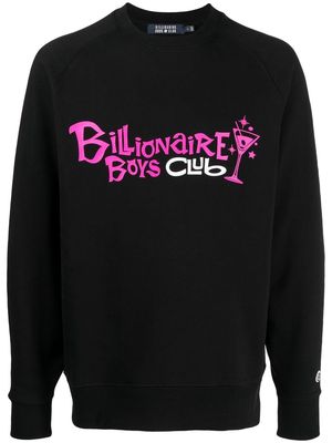 Billionaire Boys Club logo crew-neck sweatshirt - Black
