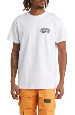 Billionaire Boys Club Logo Graphic Tee in Bleach White