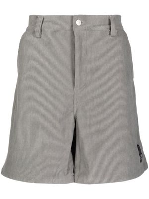 BILLIONAIRE BOYS CLUB logo-patch chino shorts - Grey