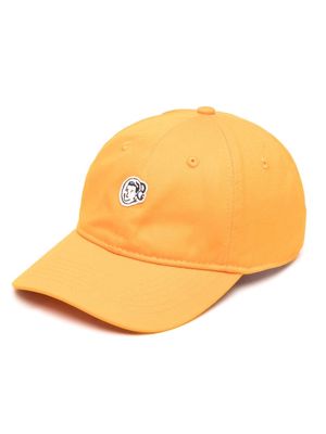 Billionaire Boys Club logo-patch cotton baseball cap - Orange