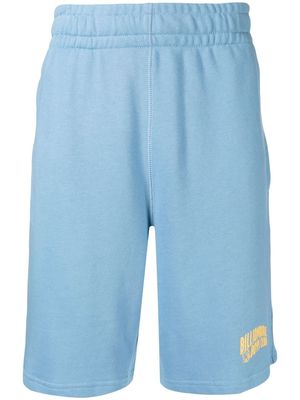 Billionaire Boys Club logo-print jogger shorts - Blue