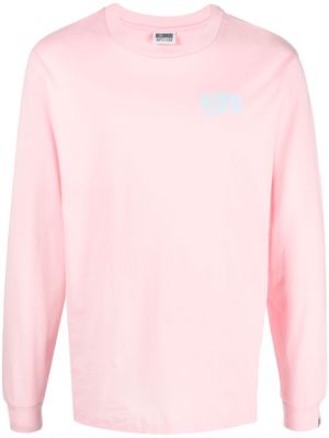 Billionaire Boys Club logo-print longsleeved T-shirt - Pink