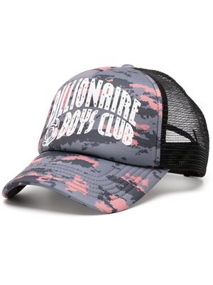 Billionaire Boys Club logo-print mesh-panel baseball cap - Grey