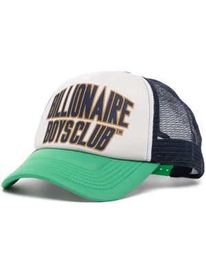Billionaire Boys Club logo-print mesh-panelling cap - Green