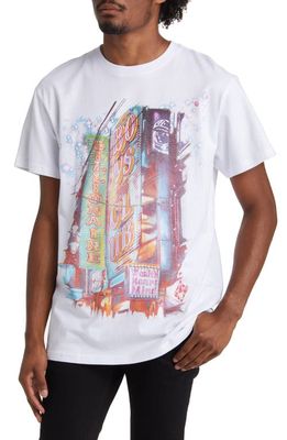 Billionaire Boys Club Love Hotel Graphic T-Shirt in White