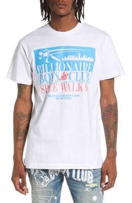 Billionaire Boys Club Men's Space Walk Graphic Tee in White