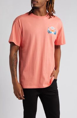 Billionaire Boys Club Mind Melt Graphic T-Shirt in Porcelain Rose
